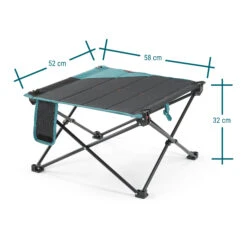 Quechua LOW FOLDING CAMPING TABLE MH100 Grey -Vango Store k063638ad46601d01e0c28c38b88a9cff
