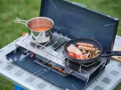 Campingaz Camping Chef DLX Stainless Infrared Gas Stove -Vango Store k0b341d2a1eb585b4b87a157051a11ec0