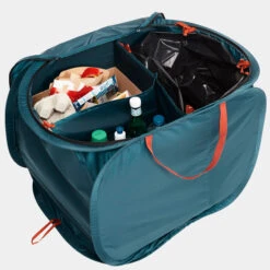 Quechua Camping Recycling Bin - 3 Compartments - 80 Litres -Vango Store k0e6c508b10b1d9a6858644307bd9daf6