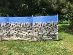 OLPRO Stone Wall 5 Pole Wooden Windbreak -Vango Store k4b1b1f8f45a9461e2deba0efc96767e2