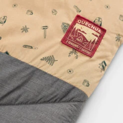 Quechua Camping Sleeping Bag Arpenaz 10° Cotton Double -Vango Store k5ac476416b0447a364e8158207d0e26a