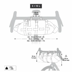 Bikepacking Handlebar Bag Harness Riverside 14 Bikepacking Handlebar Bag Harness Riverside -Vango Store k5aee6f9ae555537817cbafc472659475 1