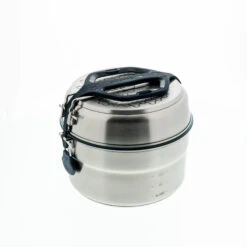 Quechua Stainless Steel Camping Cook Set -Vango Store k73cf144fc14d230a2ccf4768178717ff