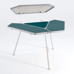 Quechua Hexagonal And Sociable Camping Table - 6 Person -Vango Store k84895e3b21d328f468b4c62be88abf9c