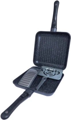 RidgeMonkey Connect Pan & Griddle XXL Granite Edition (RM781) -Vango Store k8ab763671cb8738260db4e14bea35588