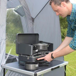 Twin Burner Gas Stove & Grill -Vango Store k94ac72afadd1e54edcbba984aab67da4