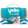 Yello Folding Picnic Blanket Zig Zag Design -Vango Store ka454b27d824732542886abc9f8835c71