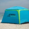 HGA500 Beach Handball Tent - Blue/Yellow