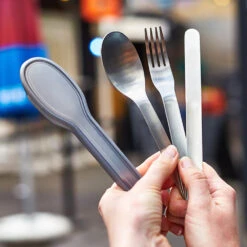 Black+Blum Stainless Steel Cutlery Set With Case Grey 10 Black+Blum Stainless Steel Cutlery Set With Case Grey -Vango Store kb97f72b127caa636ff9f5e69395b27b9