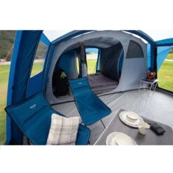 Vango Micro Tall Camping Chair - Blue -Vango Store kce743a64181c01850afb2a278318a2c4