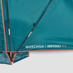 Quechua 4 Man Tent With Poles - Arpenaz 4.2 -Vango Store kd541f7633effb5dc2bf51fb9a6027cd6