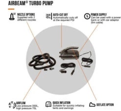Vango Airbeam Turbo Pump - Powered Via 12V DC Car Supply 8 Vango Airbeam Turbo Pump - Powered Via 12V DC Car Supply -Vango Store ke0bb534e814b80abd1e92b7141443164